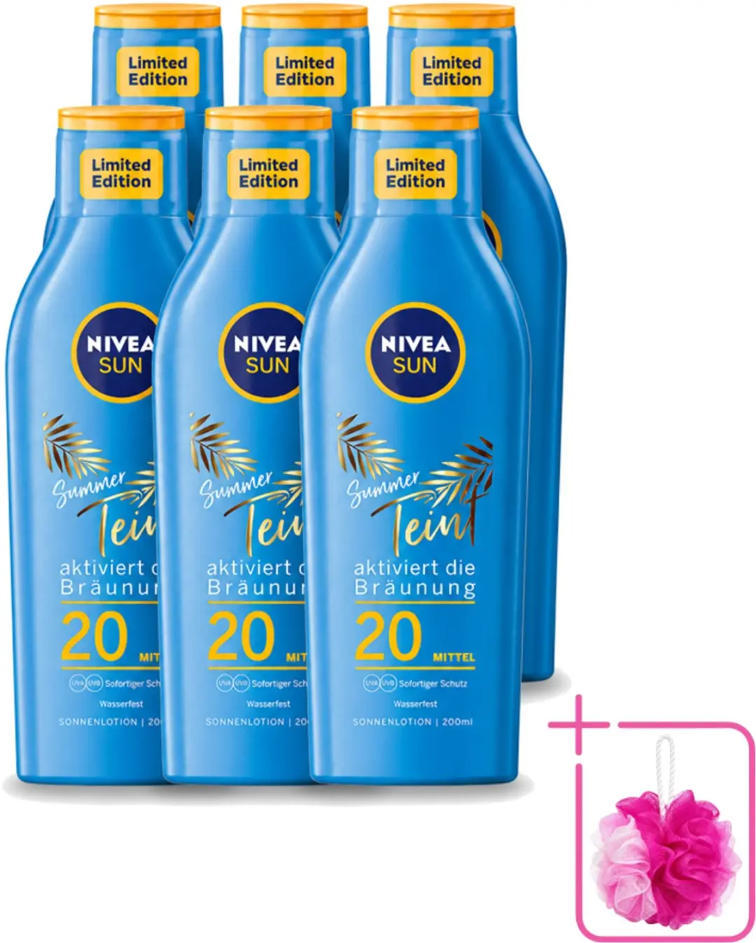 6 x Nivea Sun