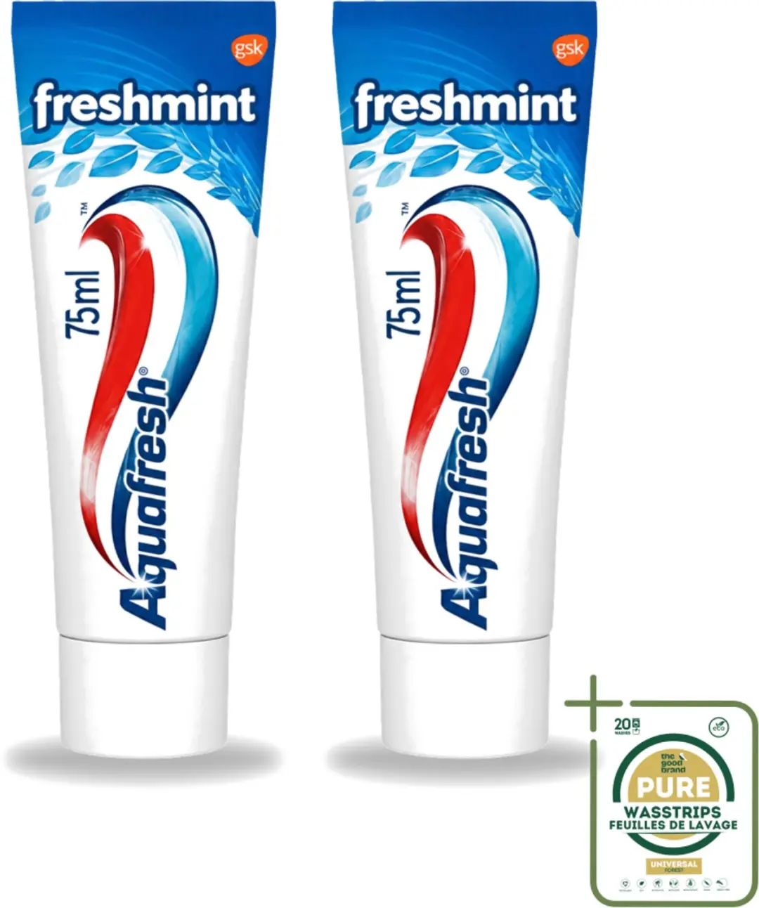 2 x Aquafresh