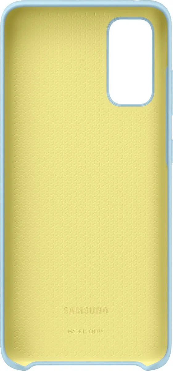 Samsung Silicone Hoesje - Samsung Galaxy S20 - Blauw