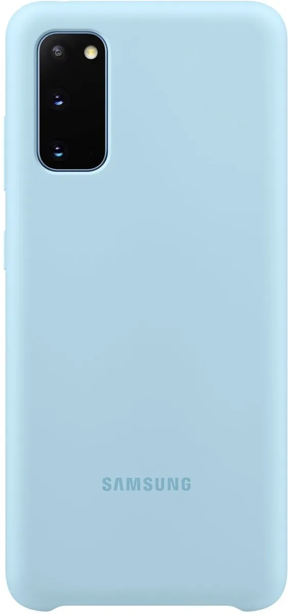 Samsung Silicone Hoesje - Samsung Galaxy S20 - Blauw