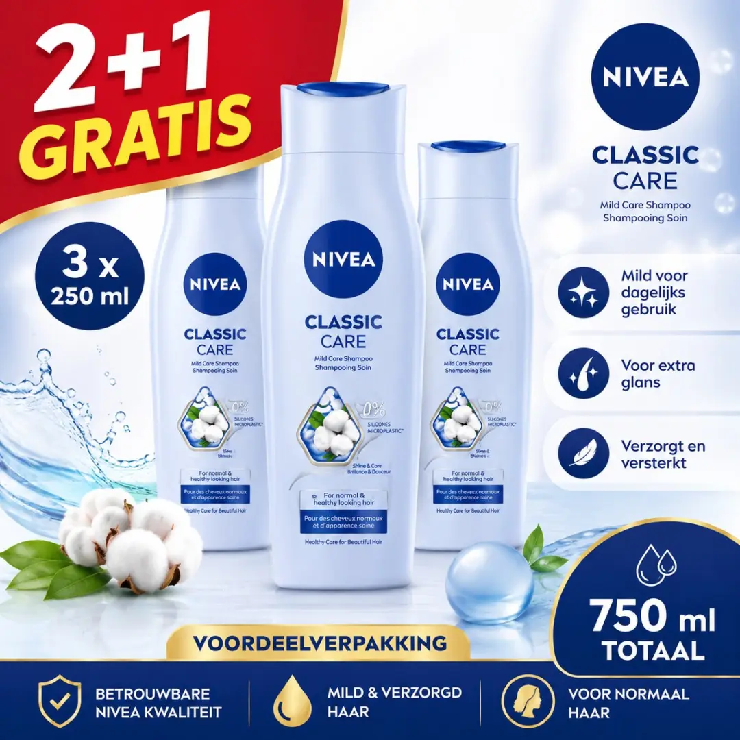 NIVEA Classic Care Shampoo