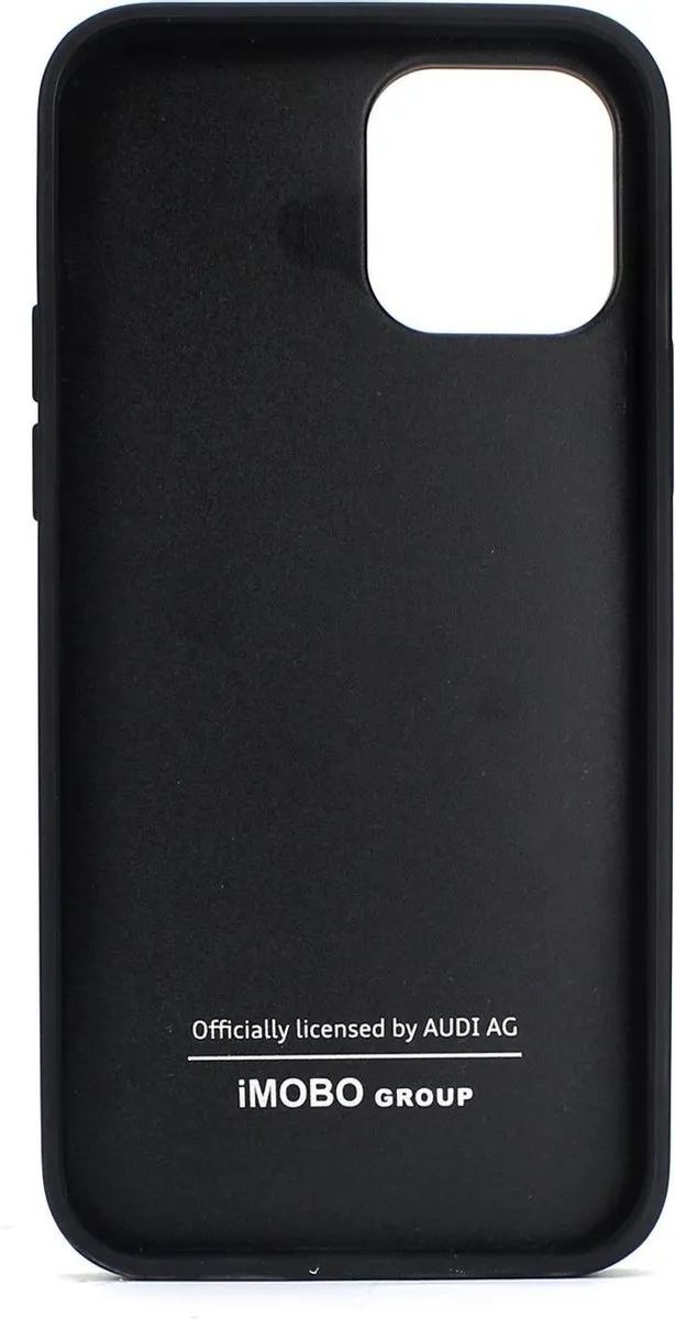 Audi Q8 Serie iPhone 12 Mini Hoesje - Beige Leder
