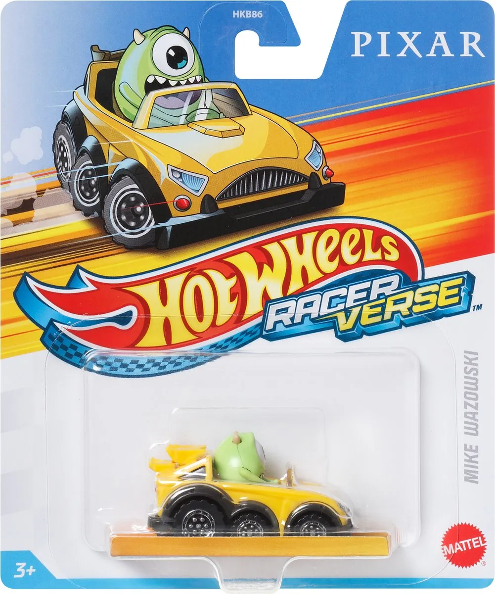 Hot Wheels Racer Verse Monsters & Co Mike Wazowski Raceauto HKB93