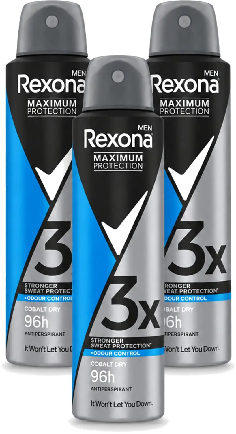 3 x Rexona