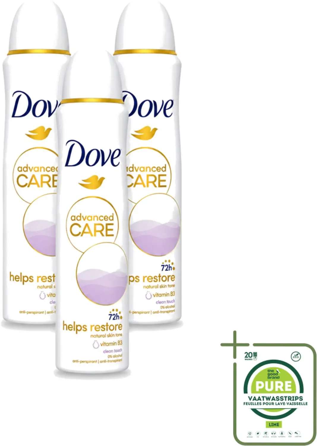 3 x Dove