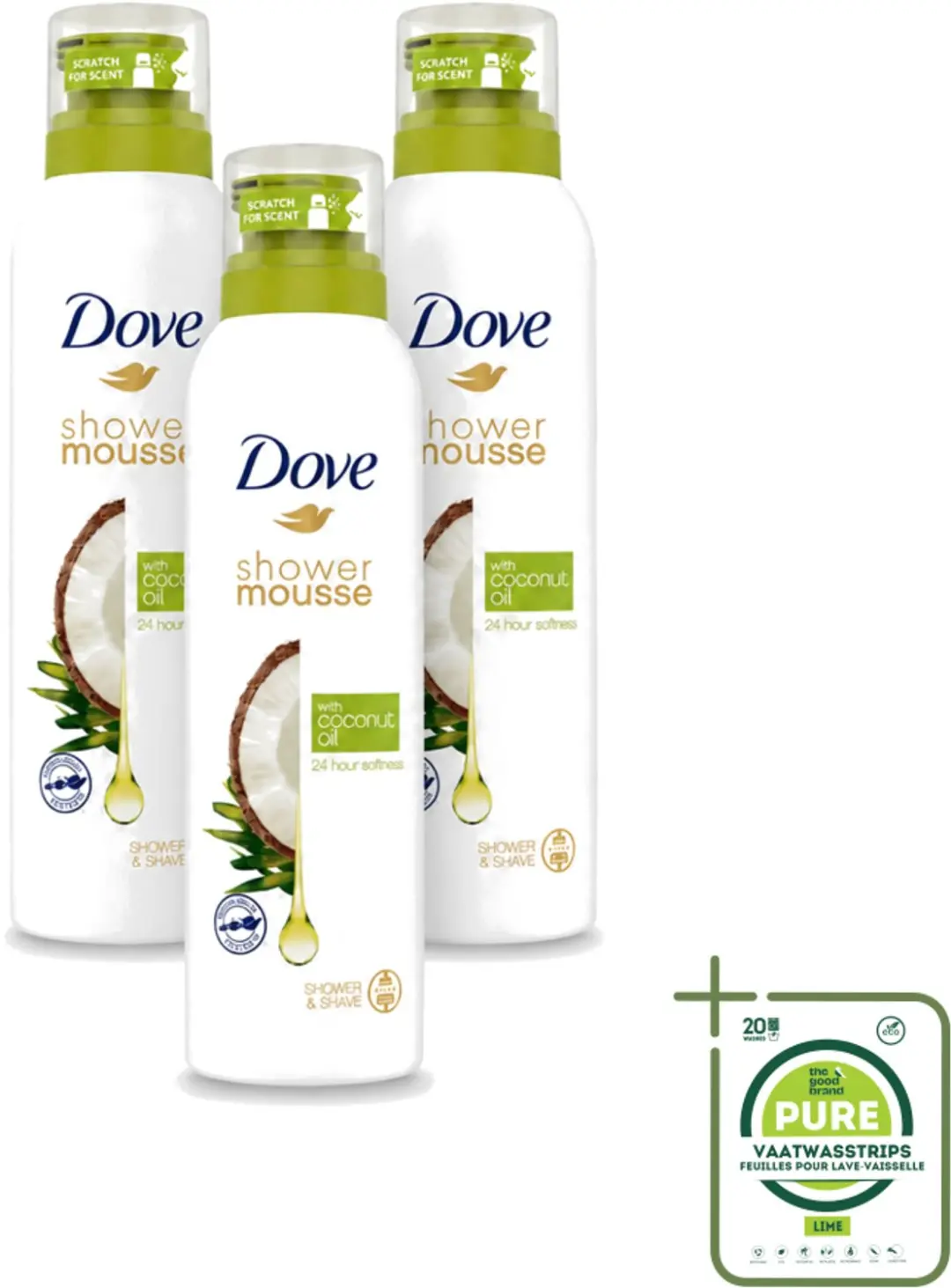 3 x Dove