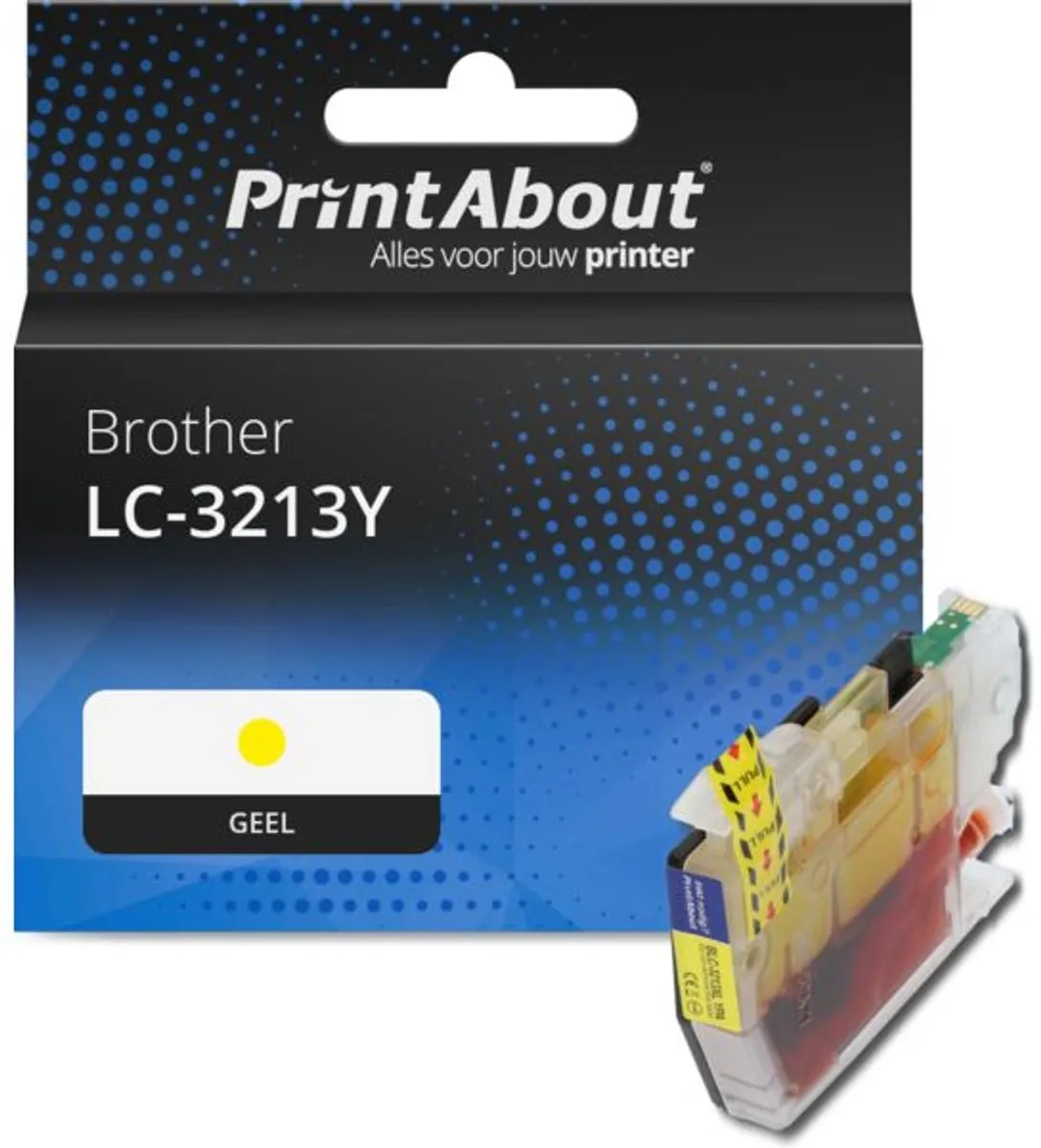 PrintAbout LC-3213Y Inktcartridge Geel