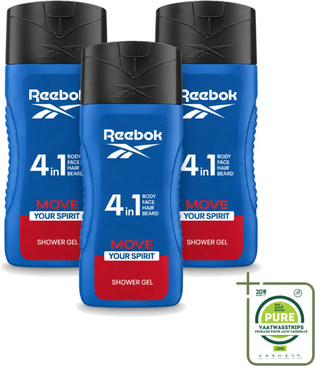 3 x Reebok