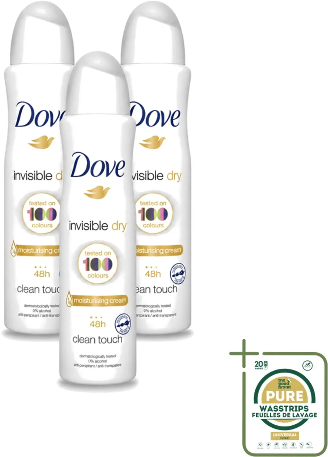 3 x Dove