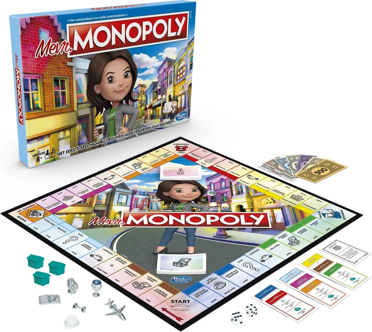 Monopoly Mevrouw Monopoly Bordspel - 2-6 Spelers