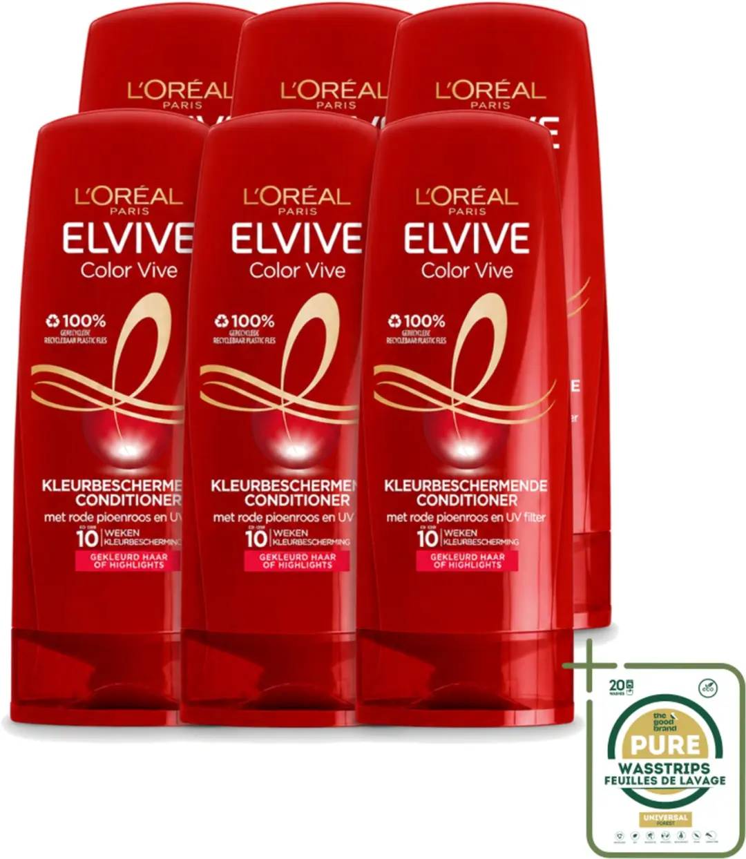 6 x L'Oréal Elvive Color Vive