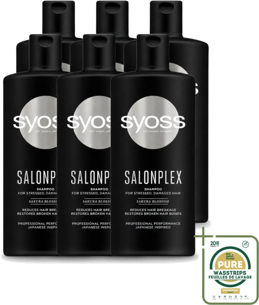6 x Syoss Salonplex Shampoo