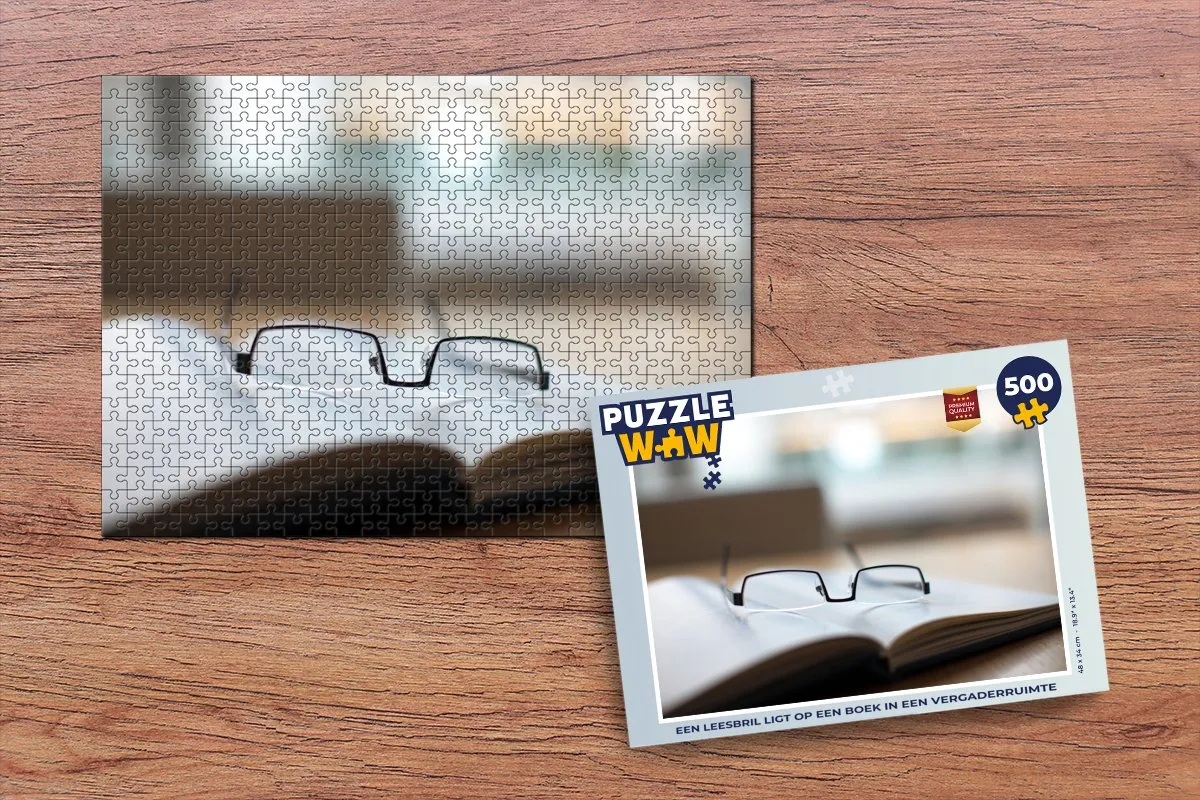 PuzzleWow Legpuzzel 500 Stuks - Multicolor