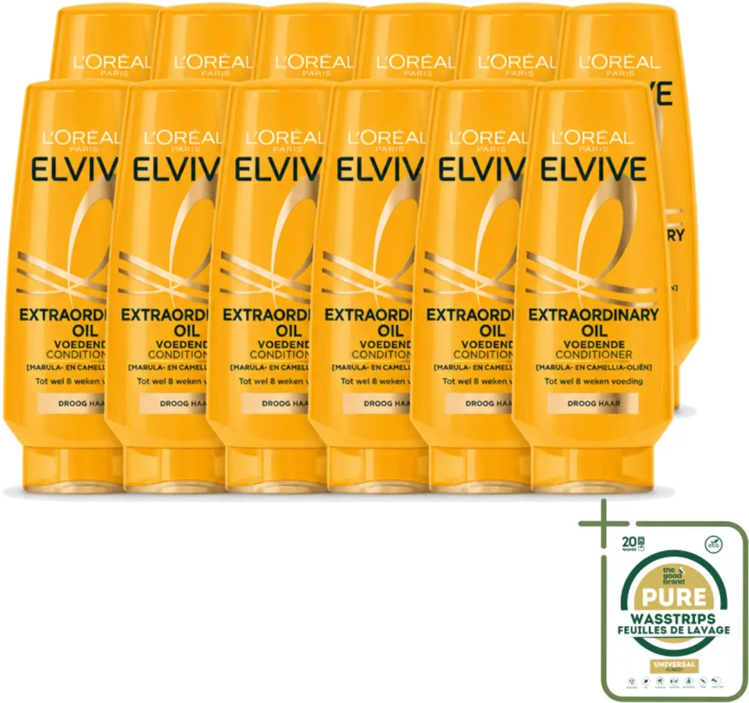 12 x L'Oréal Paris Elvive Extraordinary Oil
