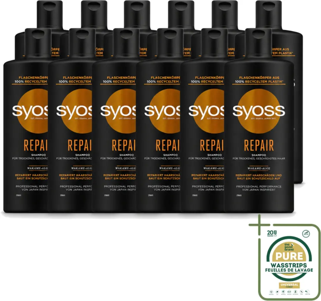 12 x Syoss Repair Shampoo