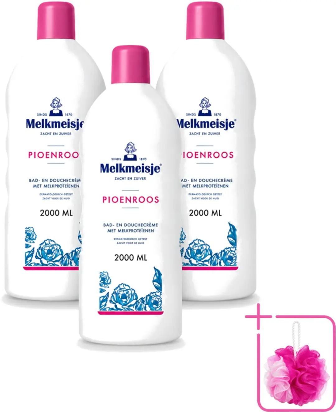 3 x Melkmeisje