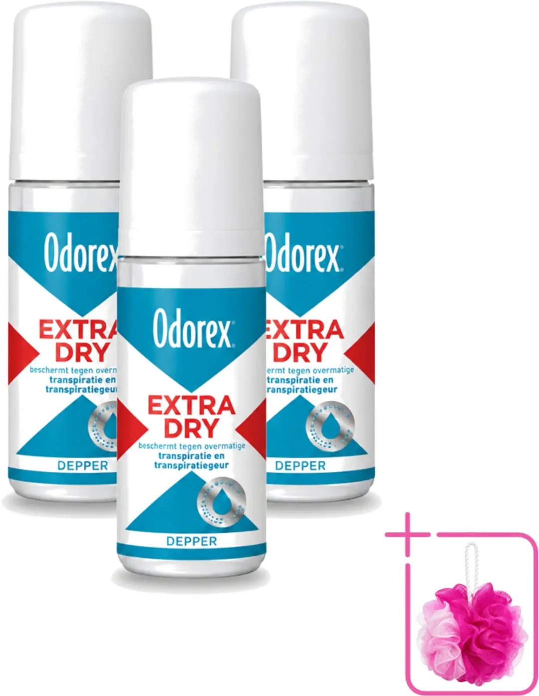 3 x Odorex Depper