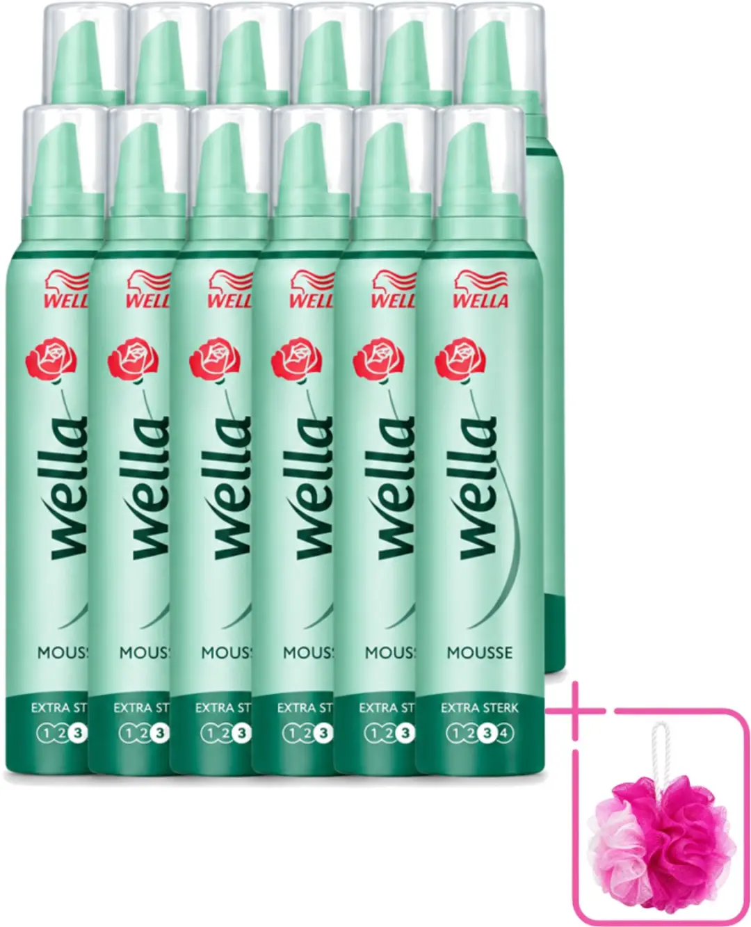 12 x Wella Forte Mousse Extra Strong