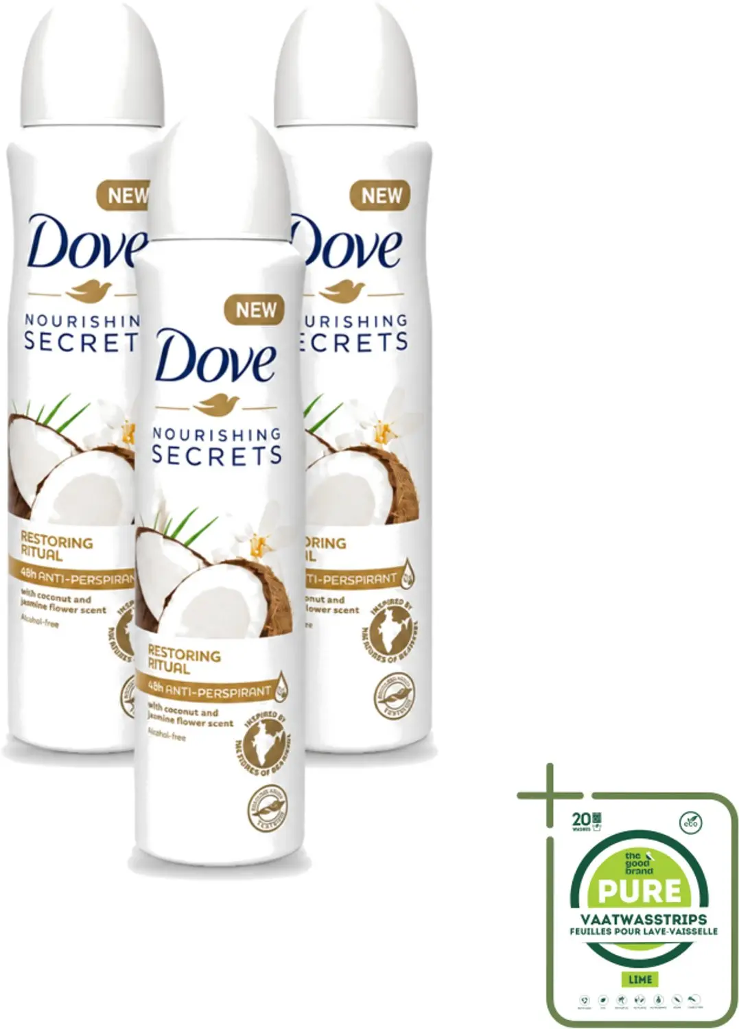 3 x Dove