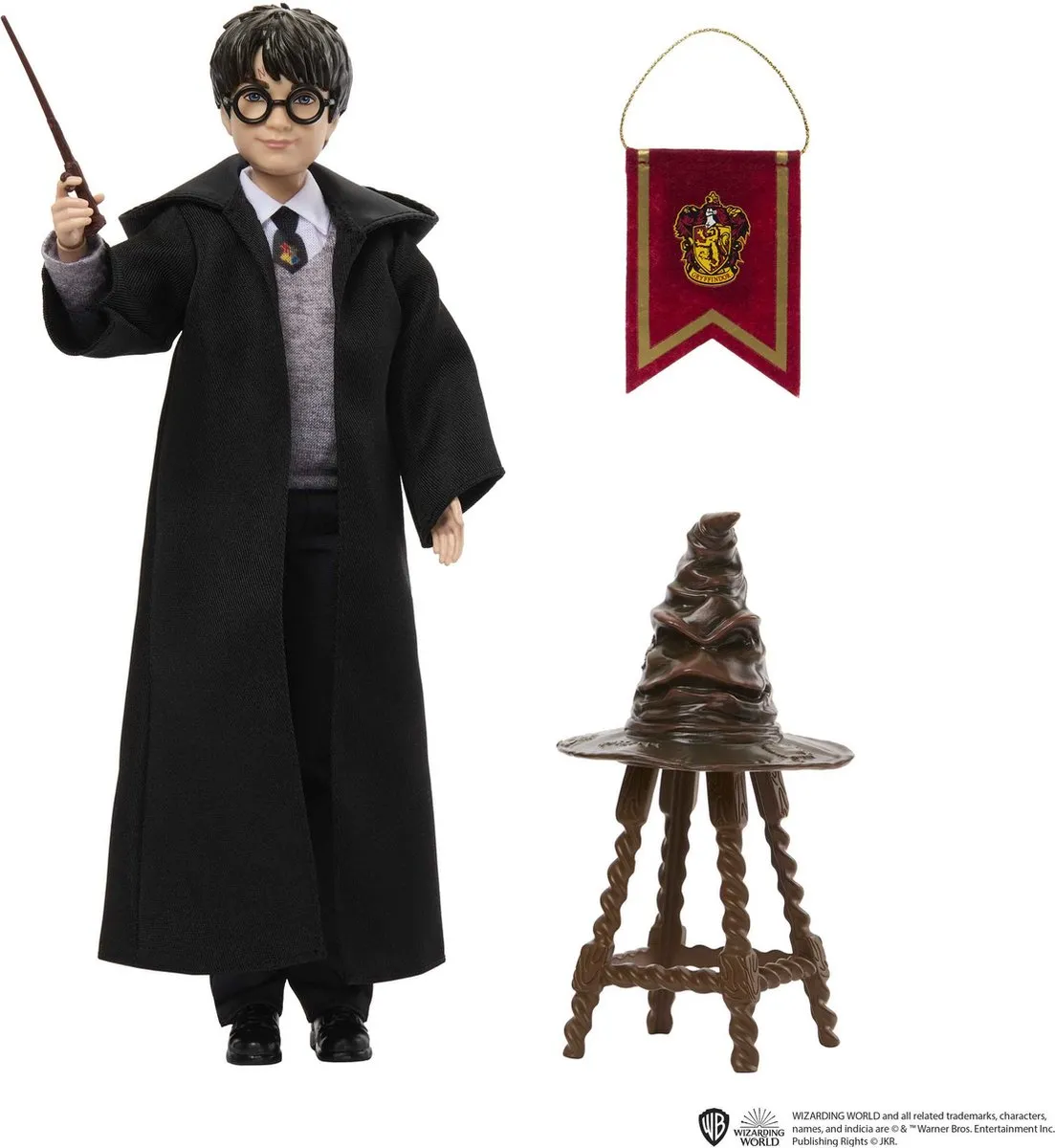 Harry Potter Met de Sorteerhoed Speelfiguur - Multicolour - afbeelding 5 van 6