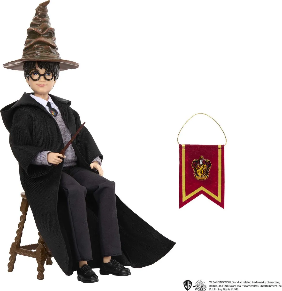Harry Potter Met de Sorteerhoed Speelfiguur - Multicolour - afbeelding 3 van 6