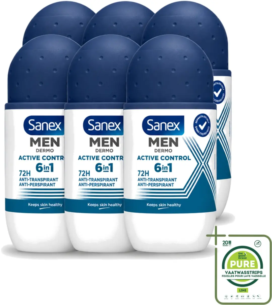 6 x Sanex Men