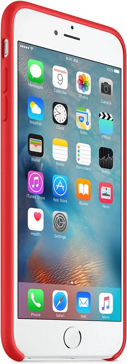 Apple Siliconen Hoesje iPhone 6/6s Plus MKXM2ZM/A - Rood - afbeelding 6 van 6