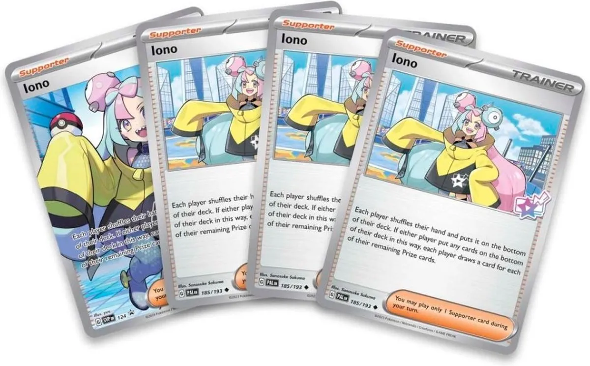 Pokémon Iono Premium Tournament Collection - 6 Booster Packs