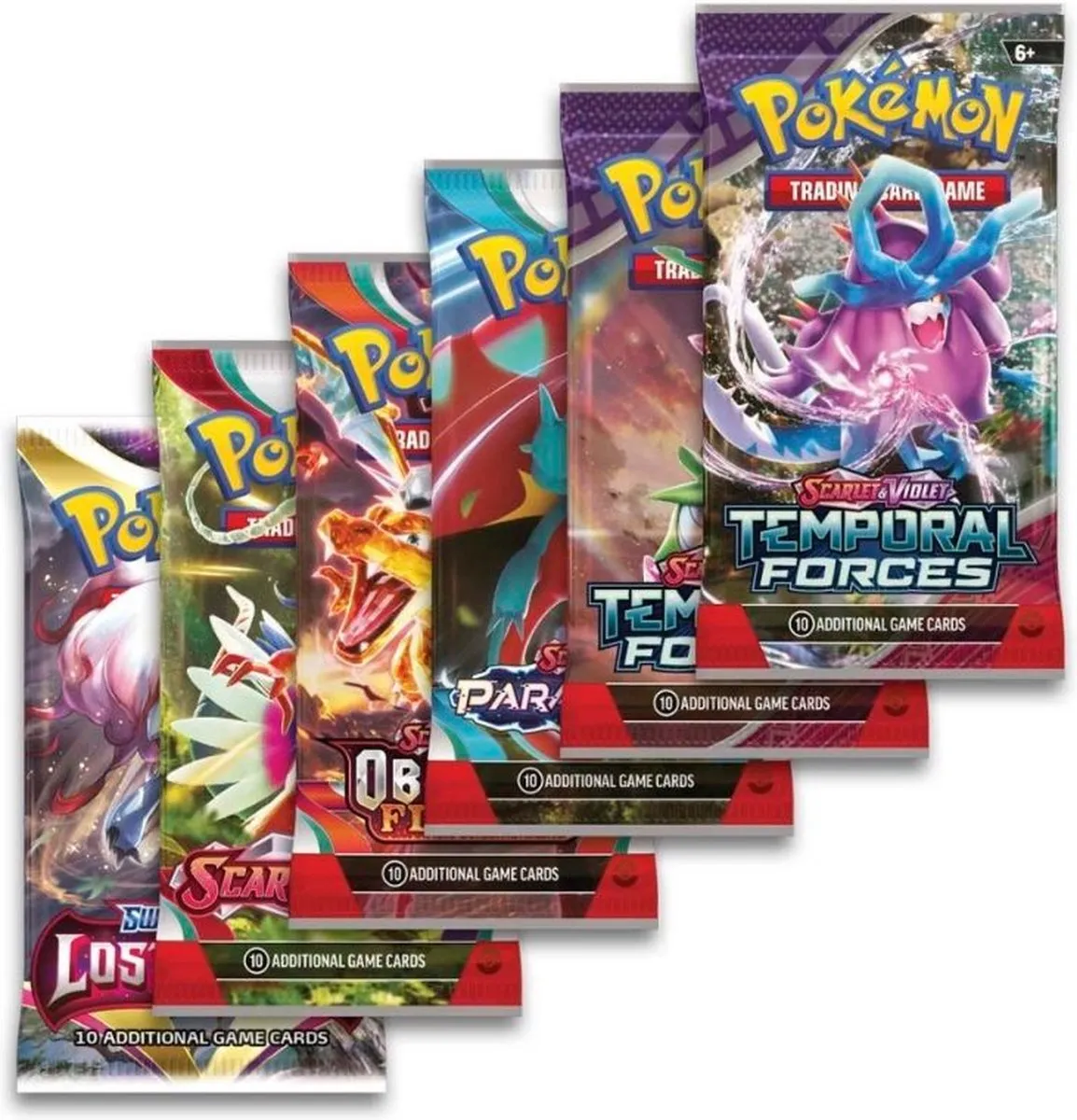 Pokémon Iono Premium Tournament Collection - 6 Booster Packs