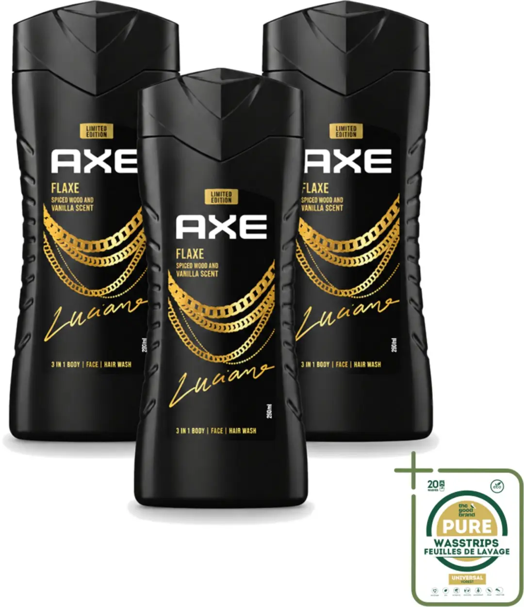 3 x Axe