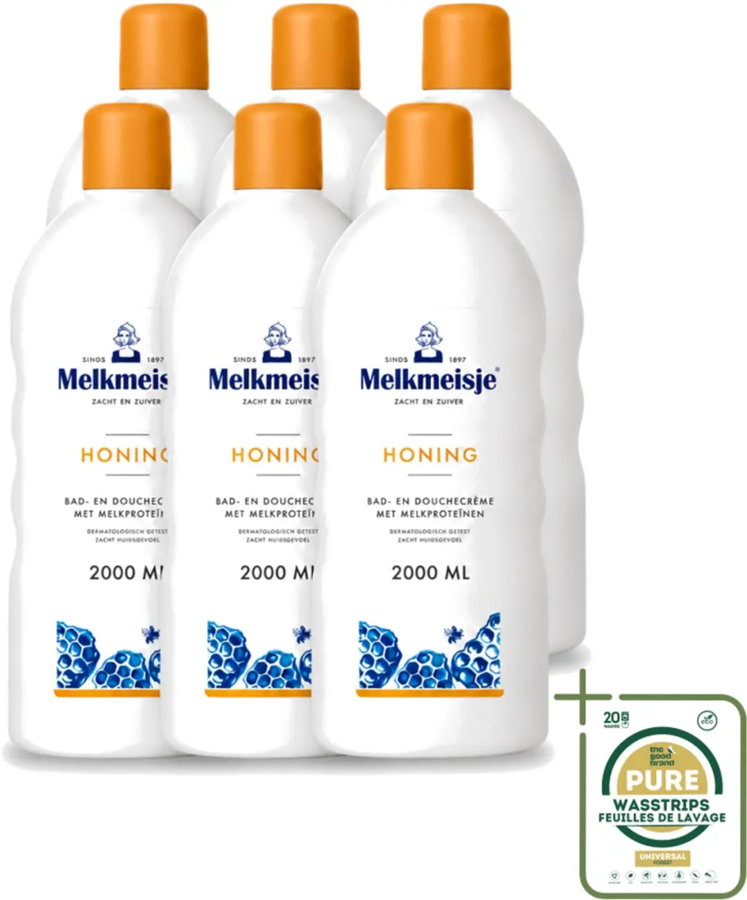 6 x Melkmeisje
