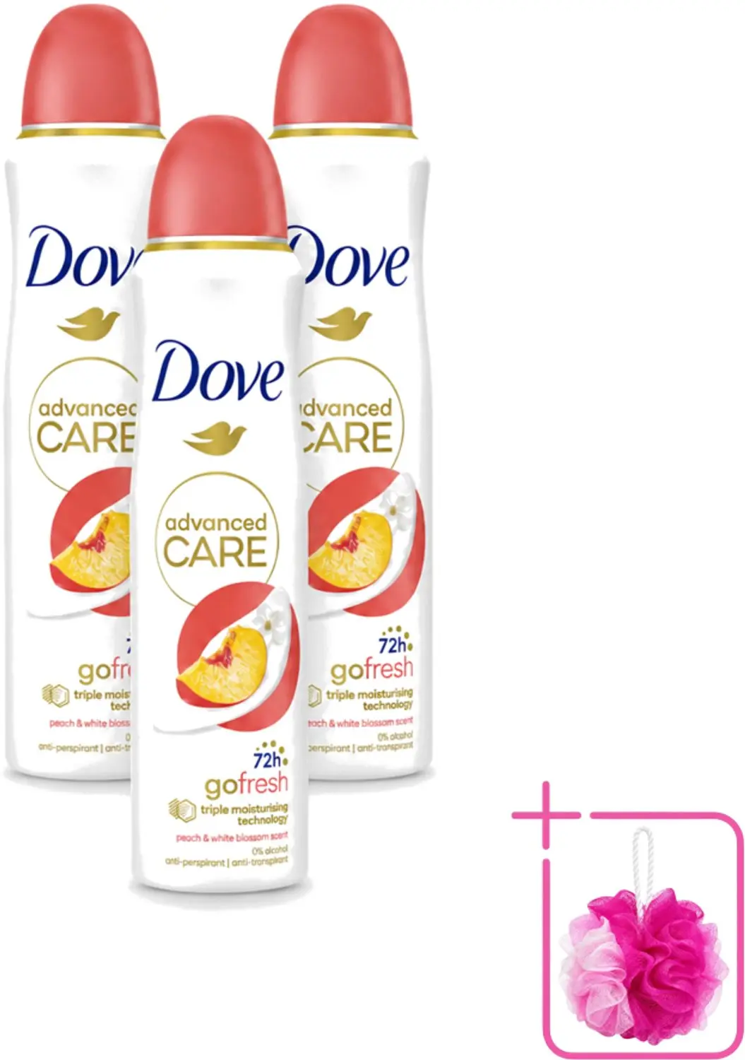 3 x Dove
