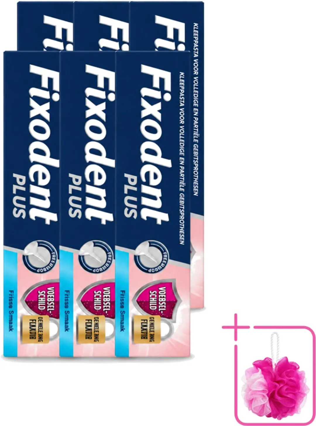 6 x Fixodent Plus