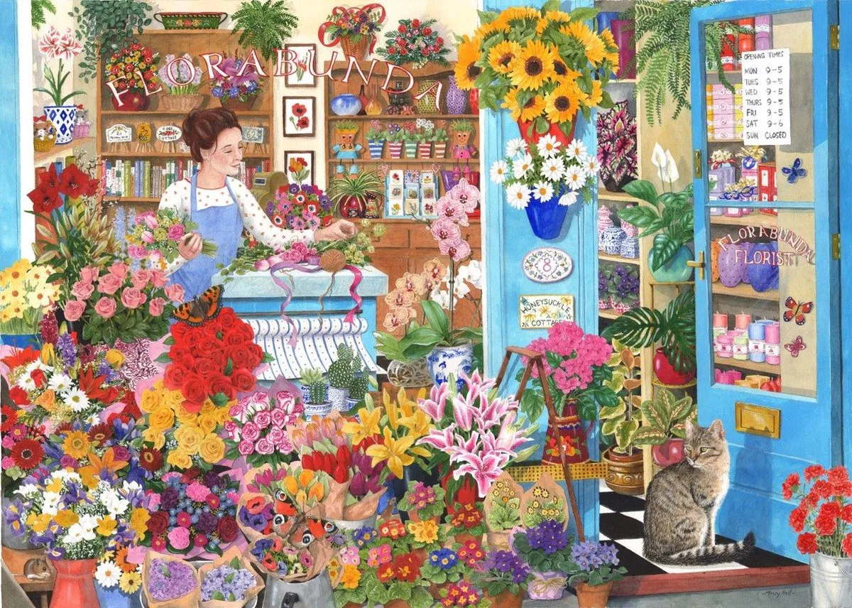 House Of Puzzles Thanks a Bunch Legpuzzel 1000 Stuks - HP0538 - Multicolor