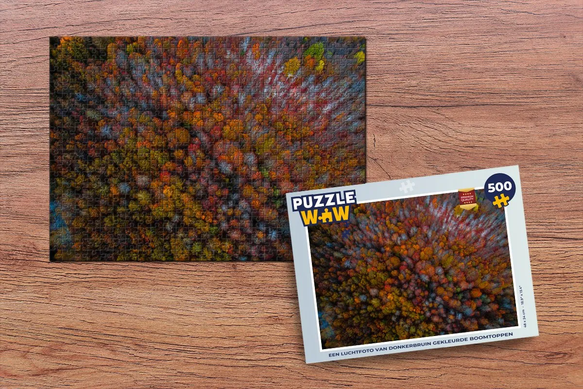 PuzzleWow Legpuzzel 500 Stuks - Multicolor
