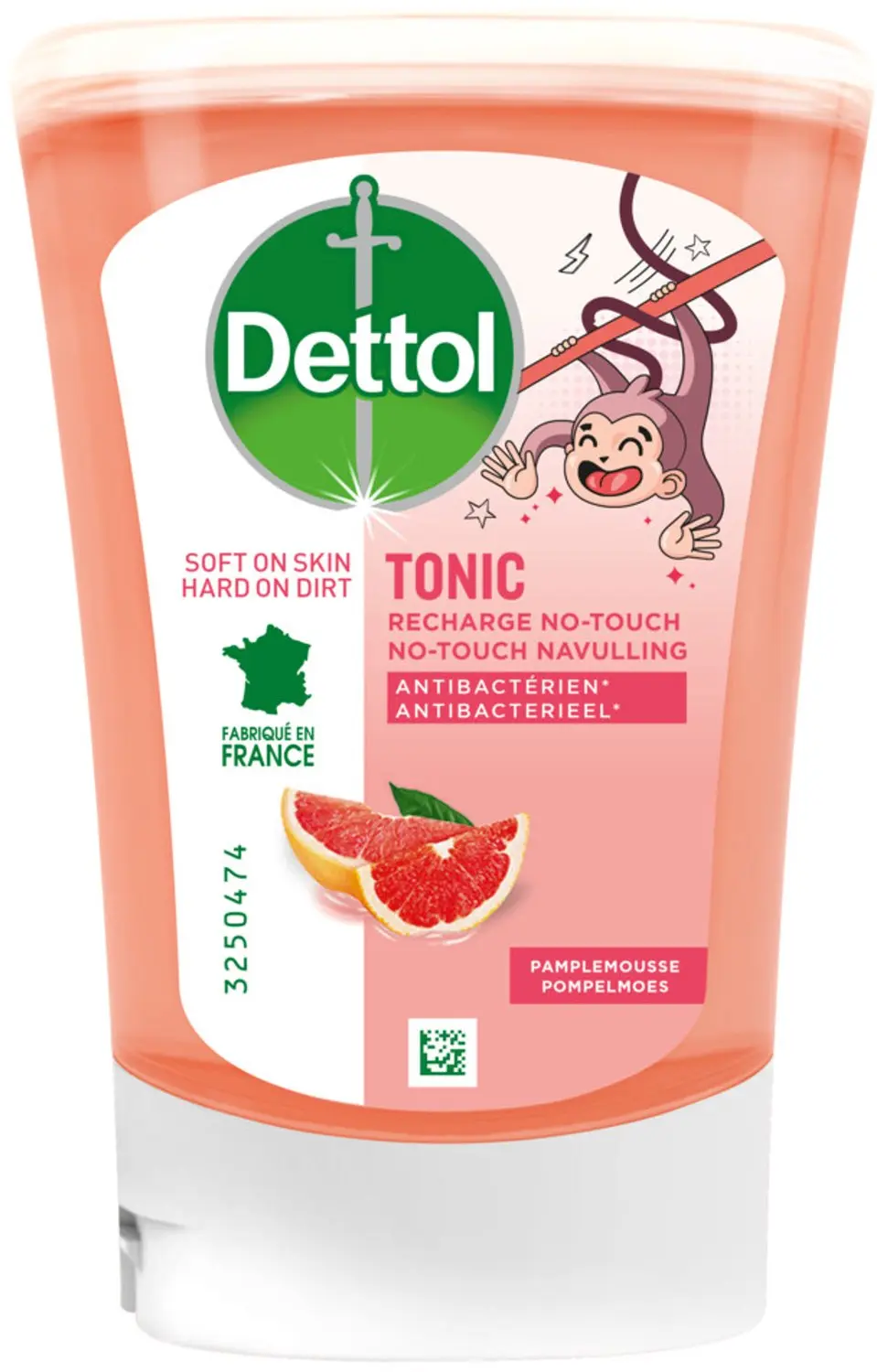 Dettol No Touch Navulling Citrus 250 ml