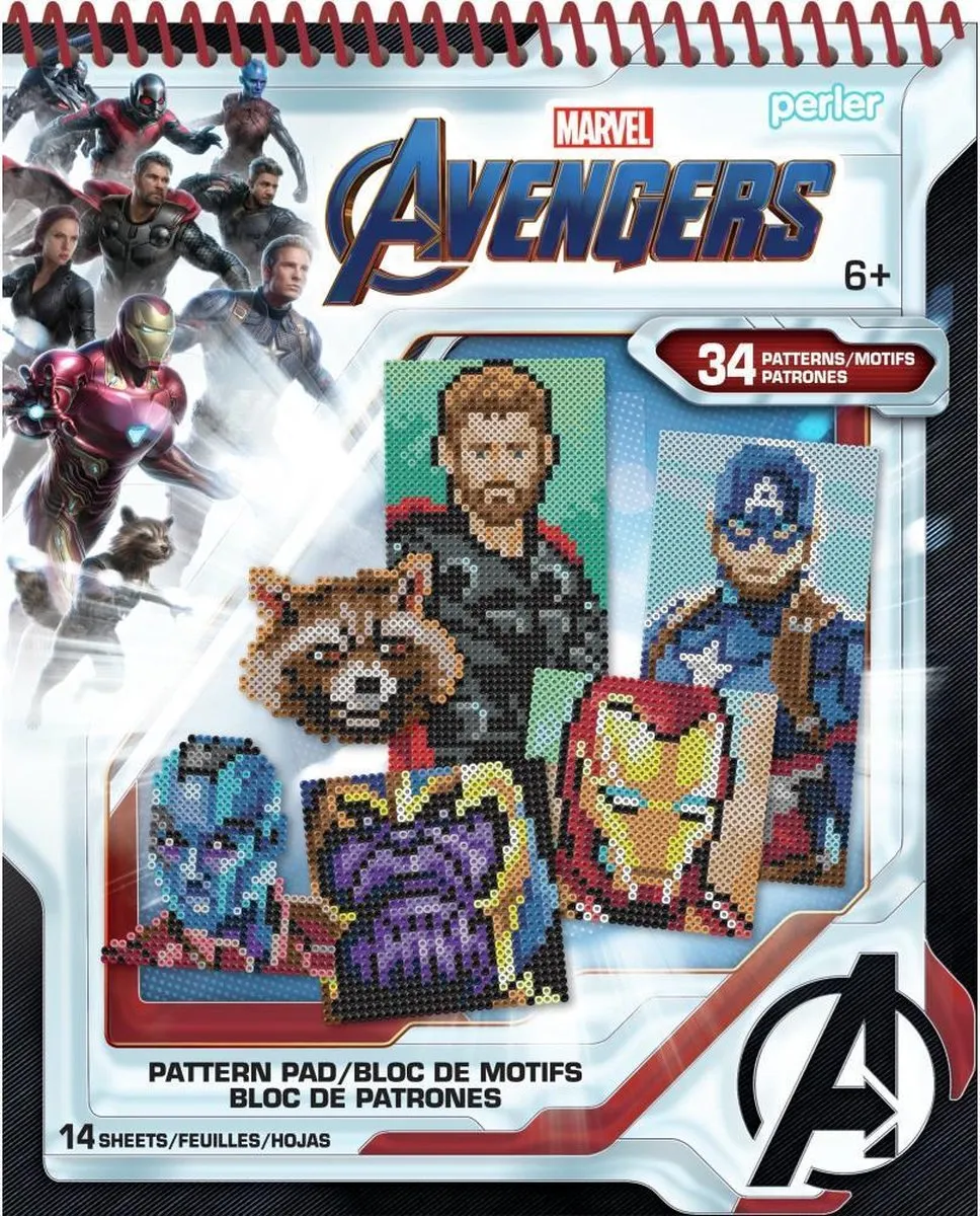Marvel Avengers Strijkkralen Boekje