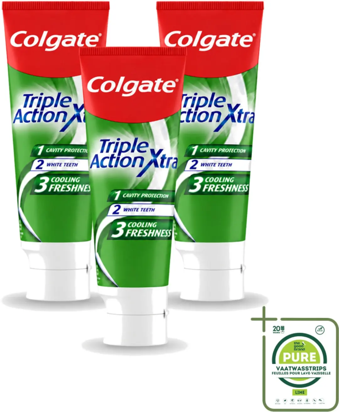3 x Colgate