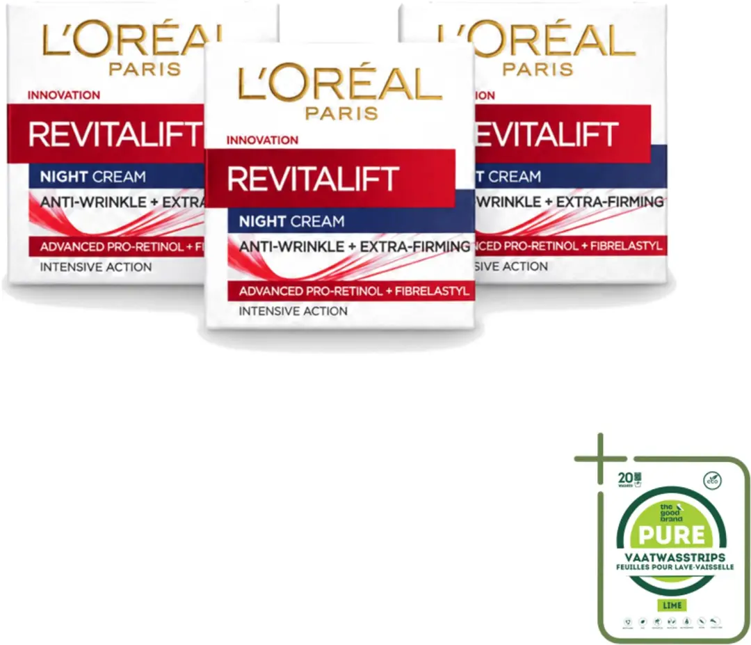 3 x L'Oréal Revitalift