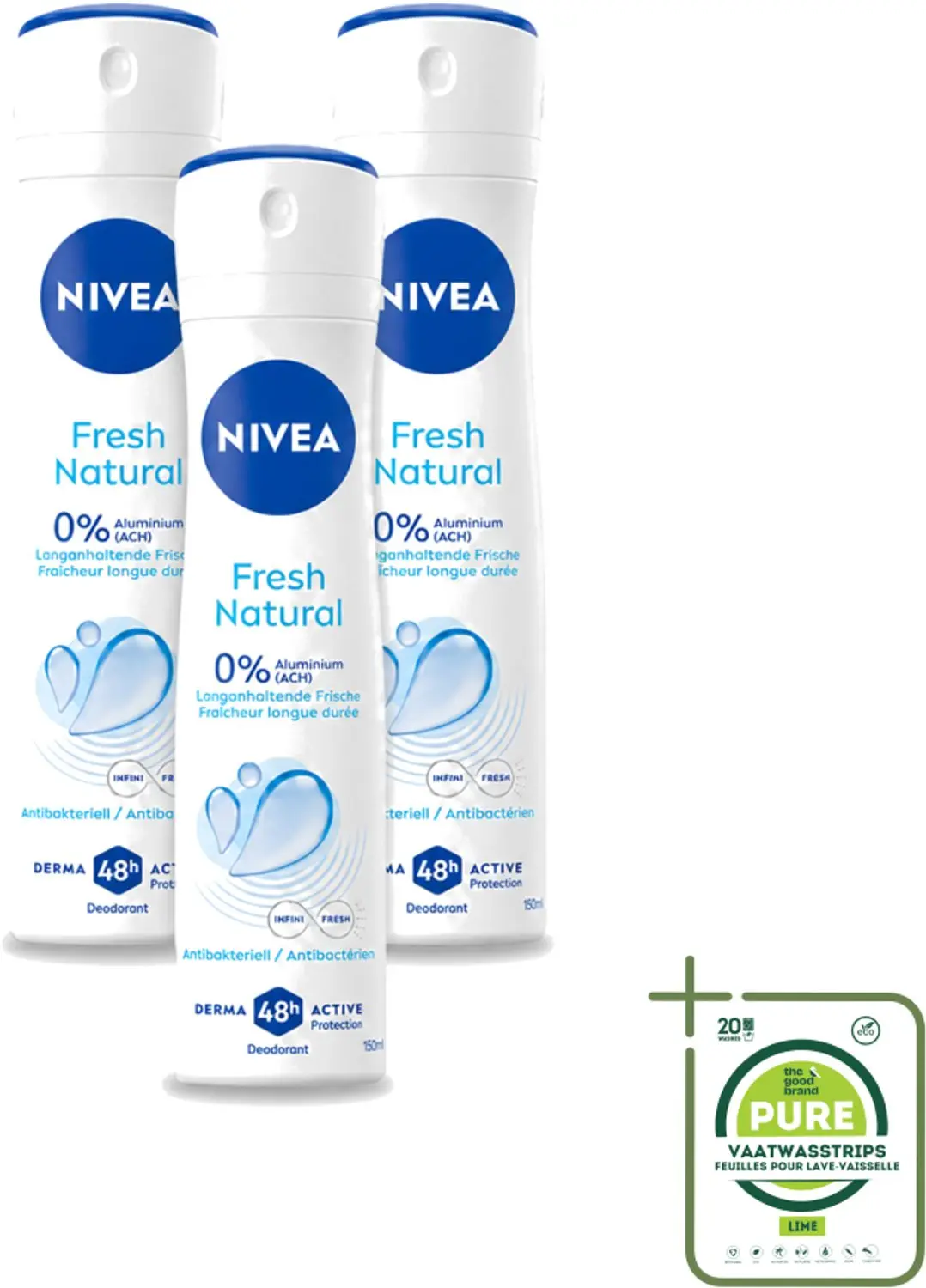 3 x Nivea