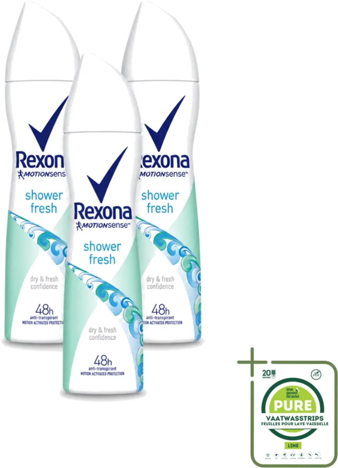 3 x Rexona