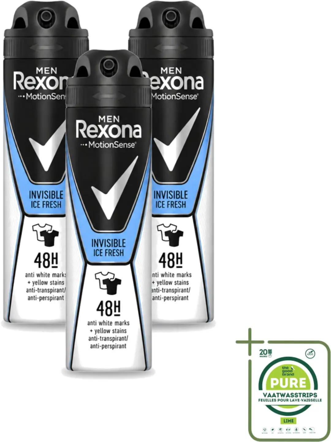 3 x Rexona Men