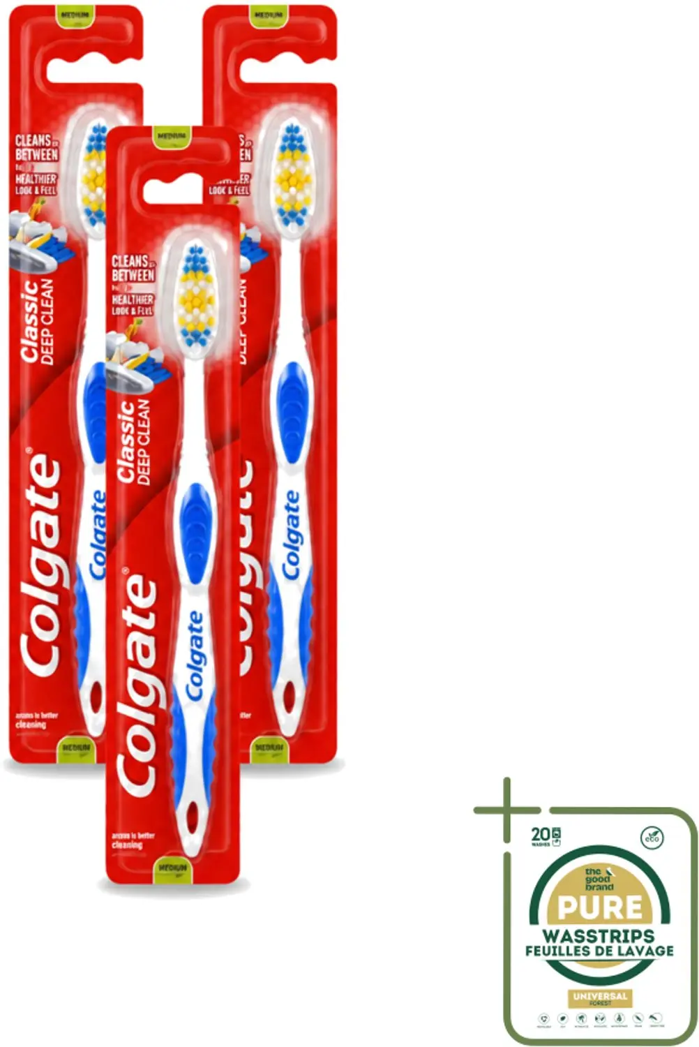 3 x Colgate