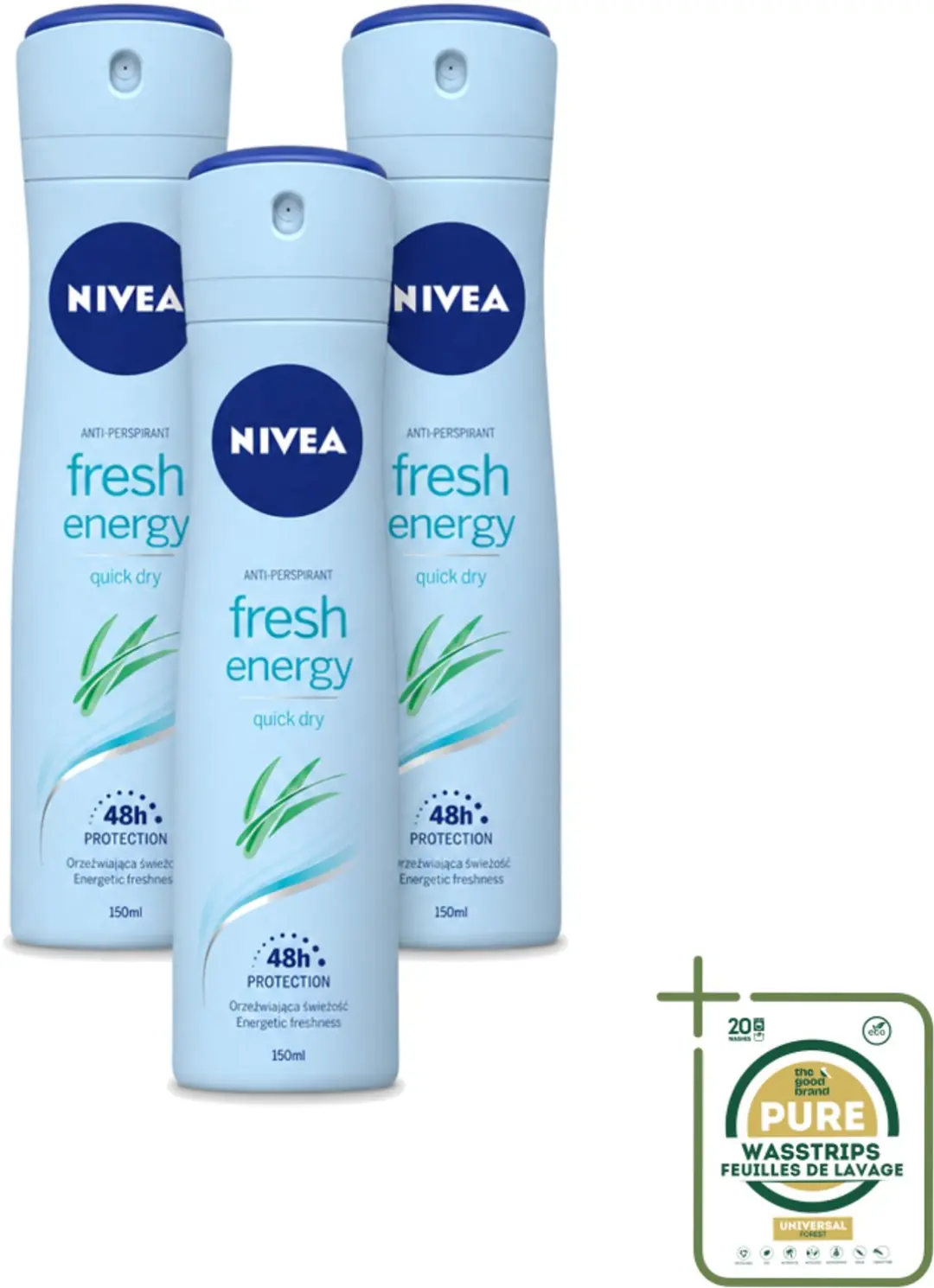 3 x Nivea