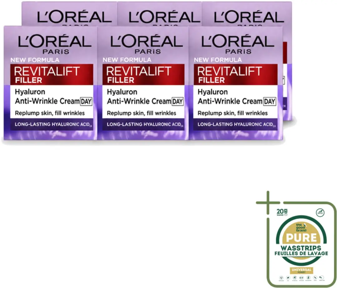 6 x L'Oréal Paris Revitalift Filler