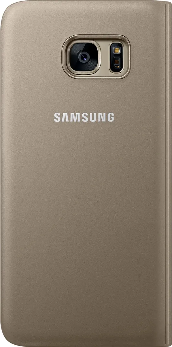 Samsung S View Cover EF-CG935PFEGWW - Goud