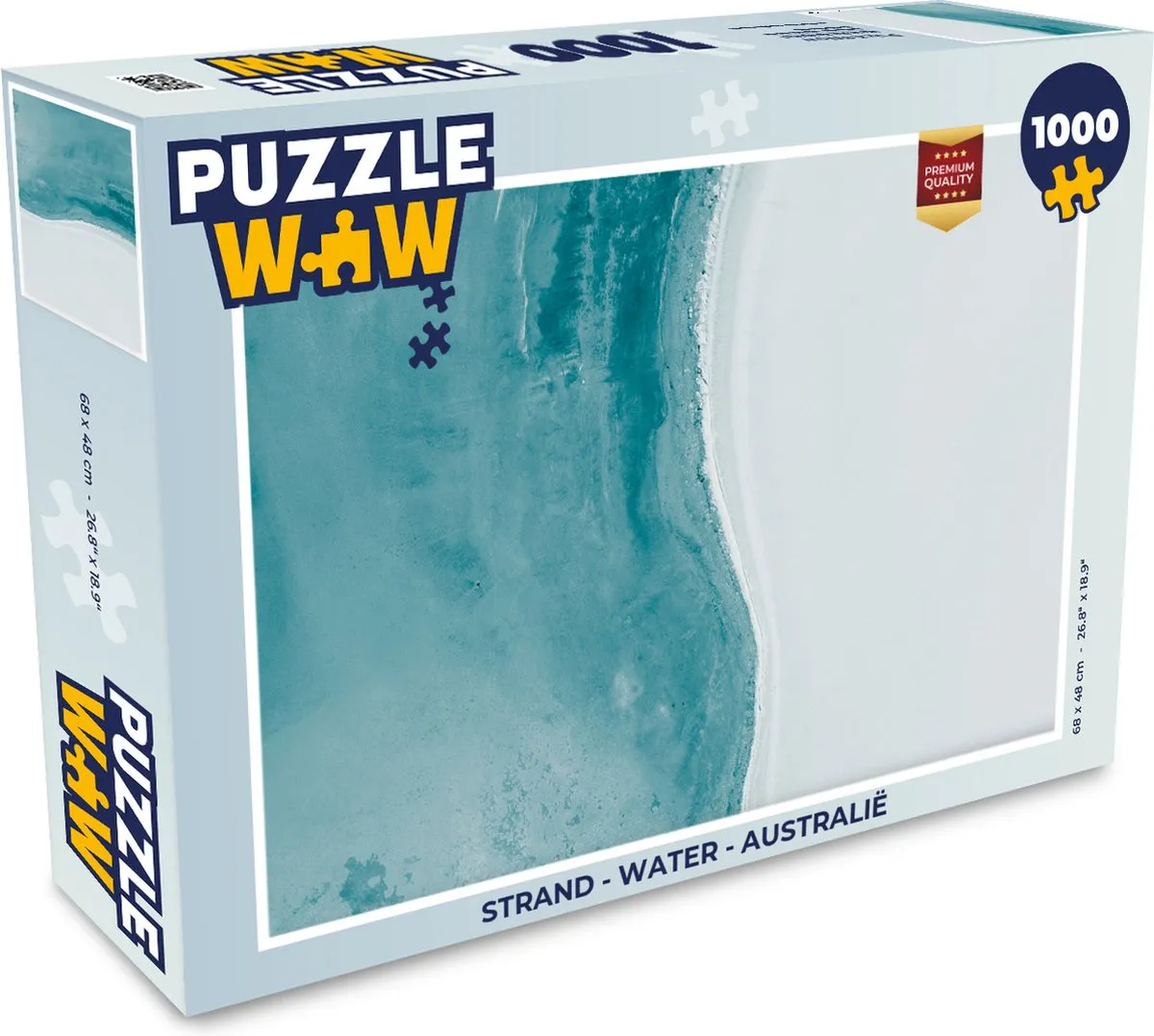 PuzzleWow Strand Australië Legpuzzel 1000 Stuks