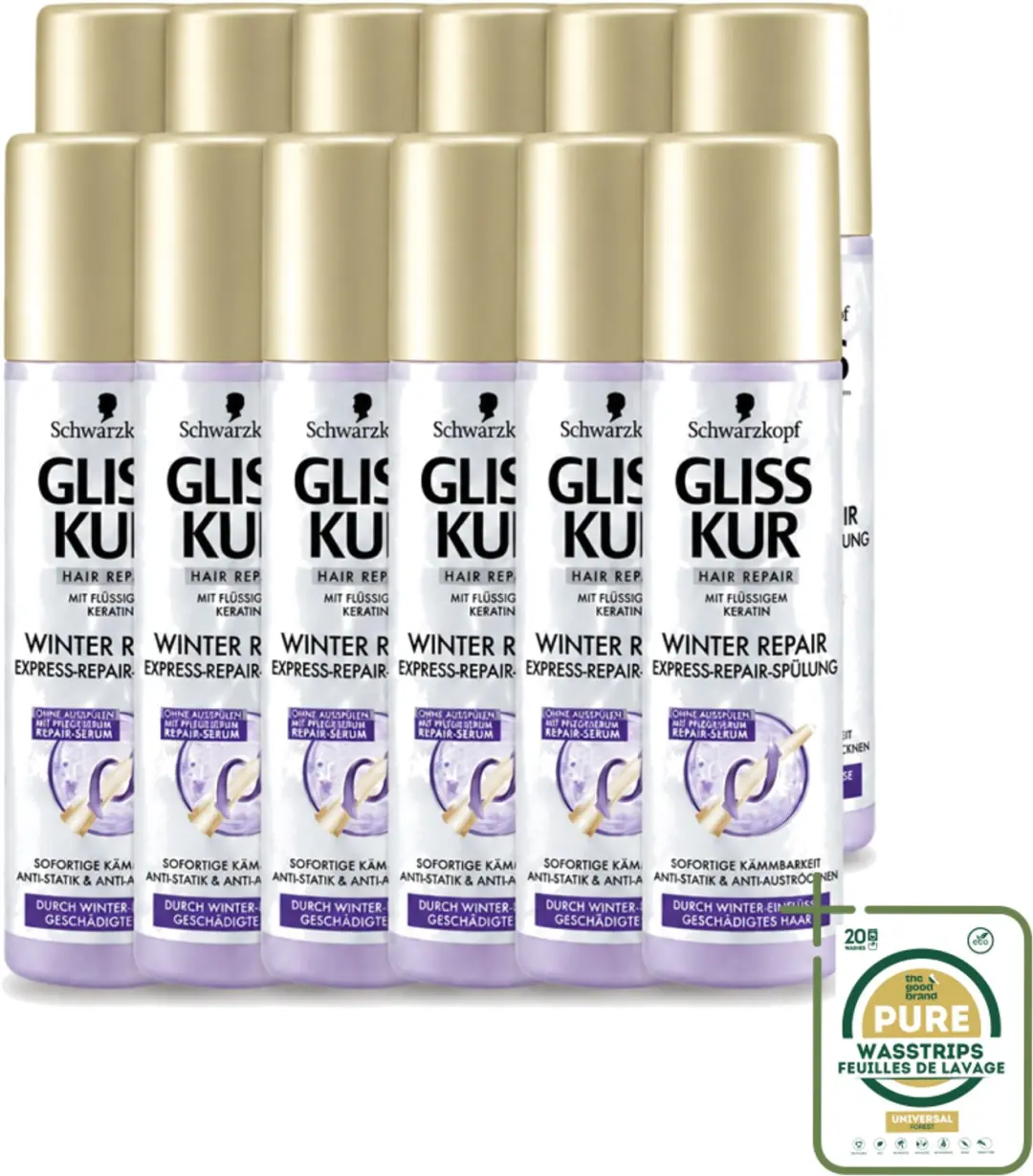 12 x Gliss-Kur