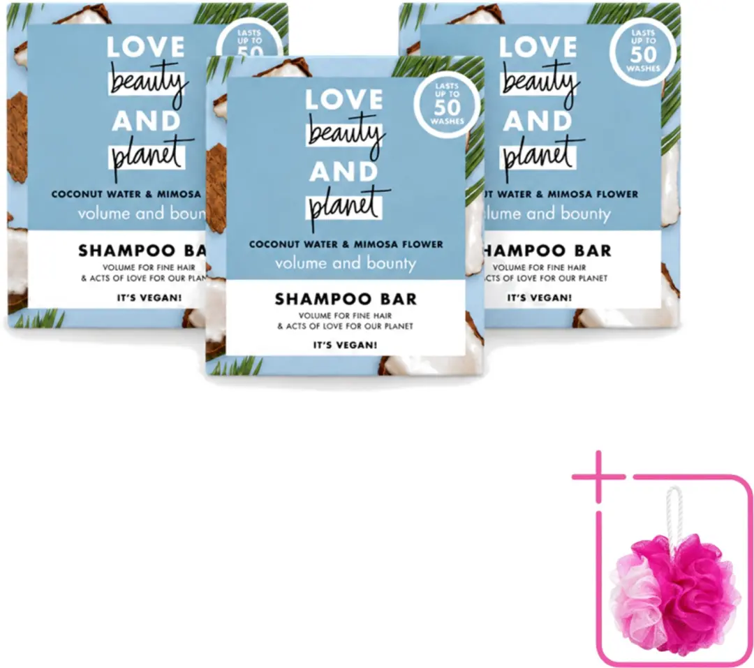 3 x Love Beauty and Planet