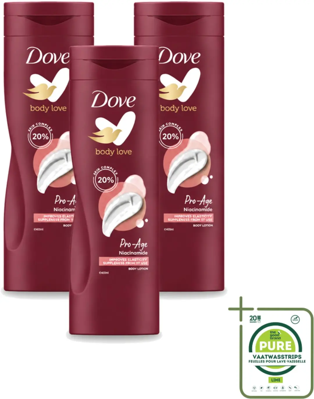 3 x Dove